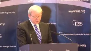 Kevin Rudd: China's leadership transition and the future of a rising power