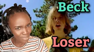 African Girl Reacts To Beck - Loser (Official Music Video) (REACTION)
