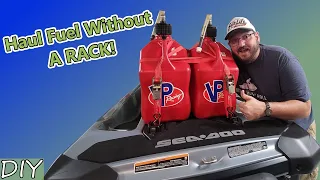 How to Carry Extra Fuel Without a Gas Can Rack￼￼