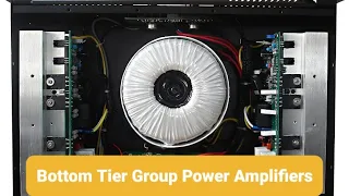 Part 1: Bottom Tier Amplifiers