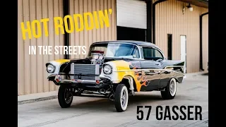 57 Gasser Quarter Mile Street Run and the 454 SS is Finally Finished