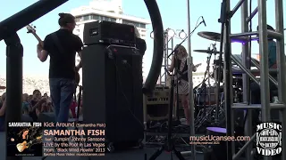 Kick Around - Samantha Fish w/ Jumpin Johnny Sansone -  LIVE!! in Las Vegas - musicUcansee.com