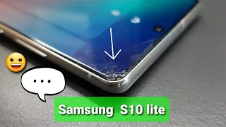 Samsung s10 lite glass replacement | only glass change s10 lite