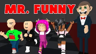 BOBBY, MASH, ZOEY AND BOSS BOY PLAY ESCAPE MR. FUNNY'S TOYSHOP | Roblox Funny Moments