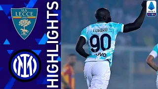 Lecce vs Inter 1-2 Highlights & Goals | Serie A 2022/23