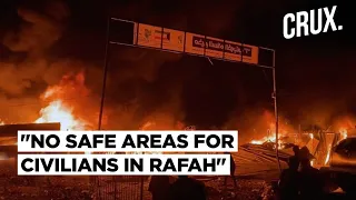 Macron Outraged As Palestinians "Burned Alive" In Israel's Rafah Strike, IDF Probing "Civilian Harm"