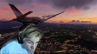 xQc Got in a Plane Crash..