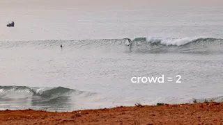 Morocco's less known surf spots are INSANELY fun