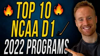 Top 10 NCAA D1 Hockey Programs - 2022 Ranking