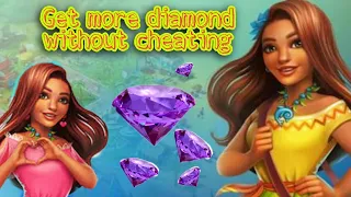 🌴Paradise Island 2 : How to get more diamond without cheating !