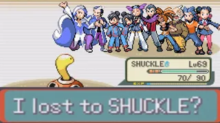 What Happens if You Try to Beat Pokemon Emerald With Only a Shuckle?