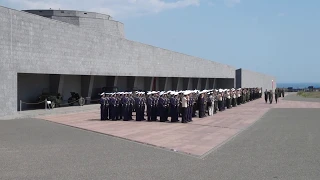 Военная присяга в Севастополе, репетиция,  35 Береговая батарея