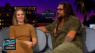 Kristen Bell & Jason Momoa Are In Back to School Mode