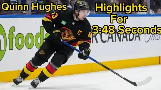 Quinn Hughes Highlight’s “Centuries”