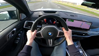 2023 BMW X7 M60i (530hp) - POV Test Drive