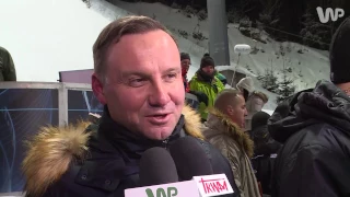 Prezydent Andrzej Duda: jestem szczęśliwy i ogromnie wdzięczny panu Kamilowi Stochowi