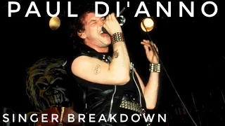 Who is Paul Di'Anno?  - Singer Breakdown