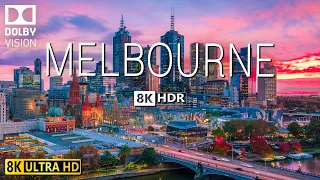 Melbourne 8K Video Ultra HD With Soft Piano Music - 60 FPS - 8K Nature Film