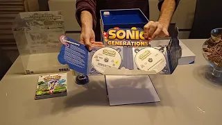 unboxing sonic generations collector ps3