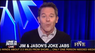 Jim Carrey Caves to Fox News in Response to Cold Dead Hands Video Coverage - The Five - 3-29-13
