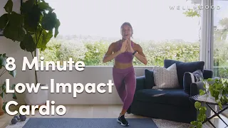 8 Minute Low-Impact Cardio Workout with Liv McIlkenny | Good Moves | Well+Good