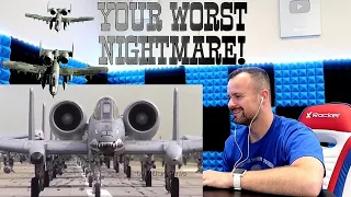 SCOTTISH GUY Reacts To Why No One Wants To Fight The A-10 Warthog