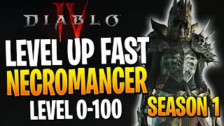 I Tested Every NECROMANCER Leveling Build! Diablo 4 Necro Leveling Build (SEASON 1)