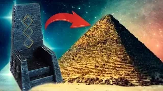 ¿Trono Extraterrestre del Faraón Keops Oculto en la Gran pirámide?