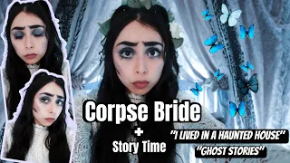 Corpse Bride Make up Tutorial (easy and simple + story time)