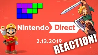 Nintendo Direct 2/13/19 REACTION