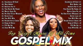 GOODNESS OF GOD ✝ Top 50 Gospel Music Of All Time ✝ CeCe Winans, Tasha Cobbs, Jekalyn Carr...