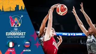 Italy v Russia - FIBA Women's EuroBasket - Final Round 2019