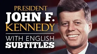 ENGLISH SPEECH | PRESIDENT KENNEDY: 1961 Inaugural Address (English Subtitles)