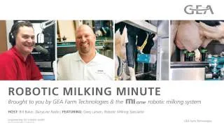 Robotic Milking Minute - August 2014