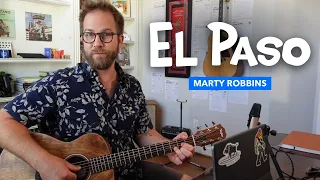 El Paso • Guitar lesson w/ intro tab & chords (Marty Robbins)