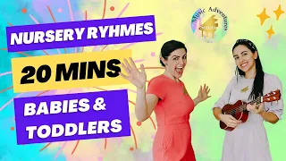 Itsy Bitsy Spider & More Nursery Rhymes for Babies & Toddlers Music Learning