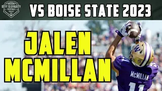 Jalen McMillan Highlights vs Boise State 2023 | Week 1