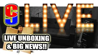 LIVE - The unboxings of the vintage statesboro whisky sour & BIG NEWS!! One