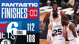 Final 2:00 WILD ENDING 76ers & Nets 2019 🍿🍿