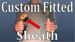 How to Make a Hook Knife Sheath