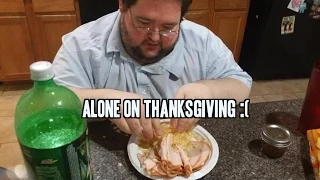 Francis is Alone on THANKSGIVING