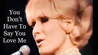 Colorized You Don’t Have To Say You Love Me - Dusty Springfield (At The NME Poll Winners Concert)