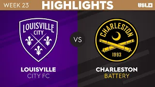 8.9.2023 | Louisville City FC vs. Charleston Battery - Game Highlights