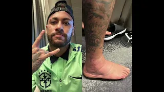 Situação do pé de Neymar na Copa 2022