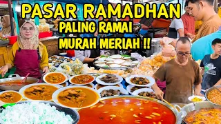 PASAR KULINER RAMADHAN / PABUKOAN TERBESAR DAN MURAH DI KOTA PADANG PANJANG SUMATERA BARAT