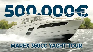 Das erwartet euch für 500.000€ auf einer MAREX 360CC! -  #marex #yacht