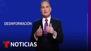 Qué es la desinformación y cómo se propaga: José Díaz-Balart lo explica | Noticias Telemundo