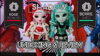 Shadow High - Series 3 - Berrie Skies & Rosie Redwood - Unboxing & Review