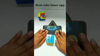 Best cube timer app #shorts #ytshorts