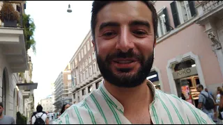 About me. Walking Vlog, Rome